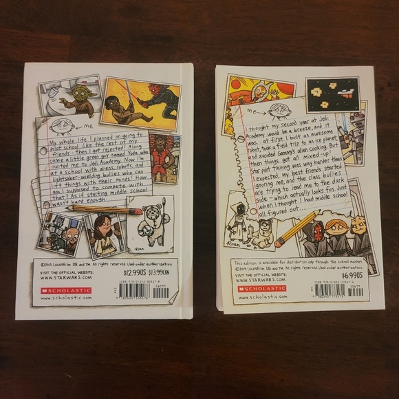 Star Wars Jedi Academy Books - Picture 2 of 5